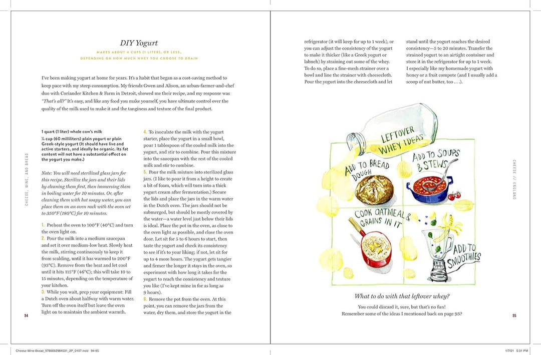Cheese, Wine, and Bread: Uncovering the Enchantment of Fermentation in England, Italy, and France