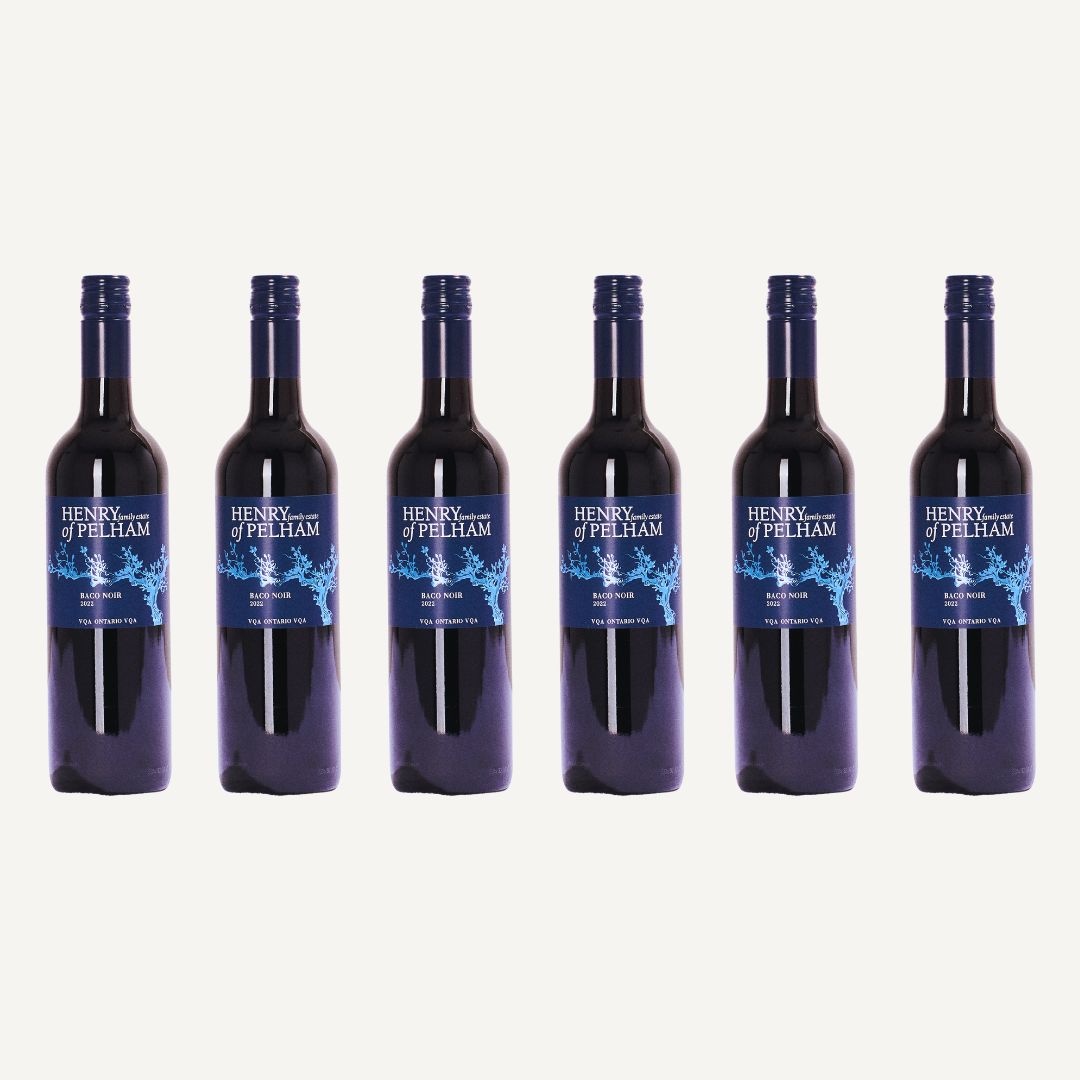 2022 Henry of Pelham Baco Noir 6 pack 25% OFF