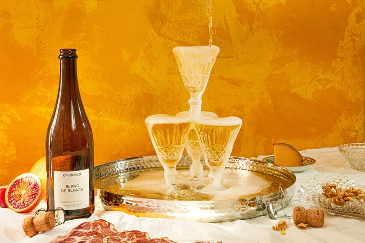 Oddbird Blanc de Blancs Non-Alcoholic Sparkling White Wine