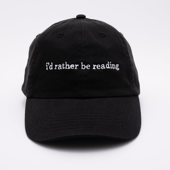 I'd Rather Be Reading Baseball Hat