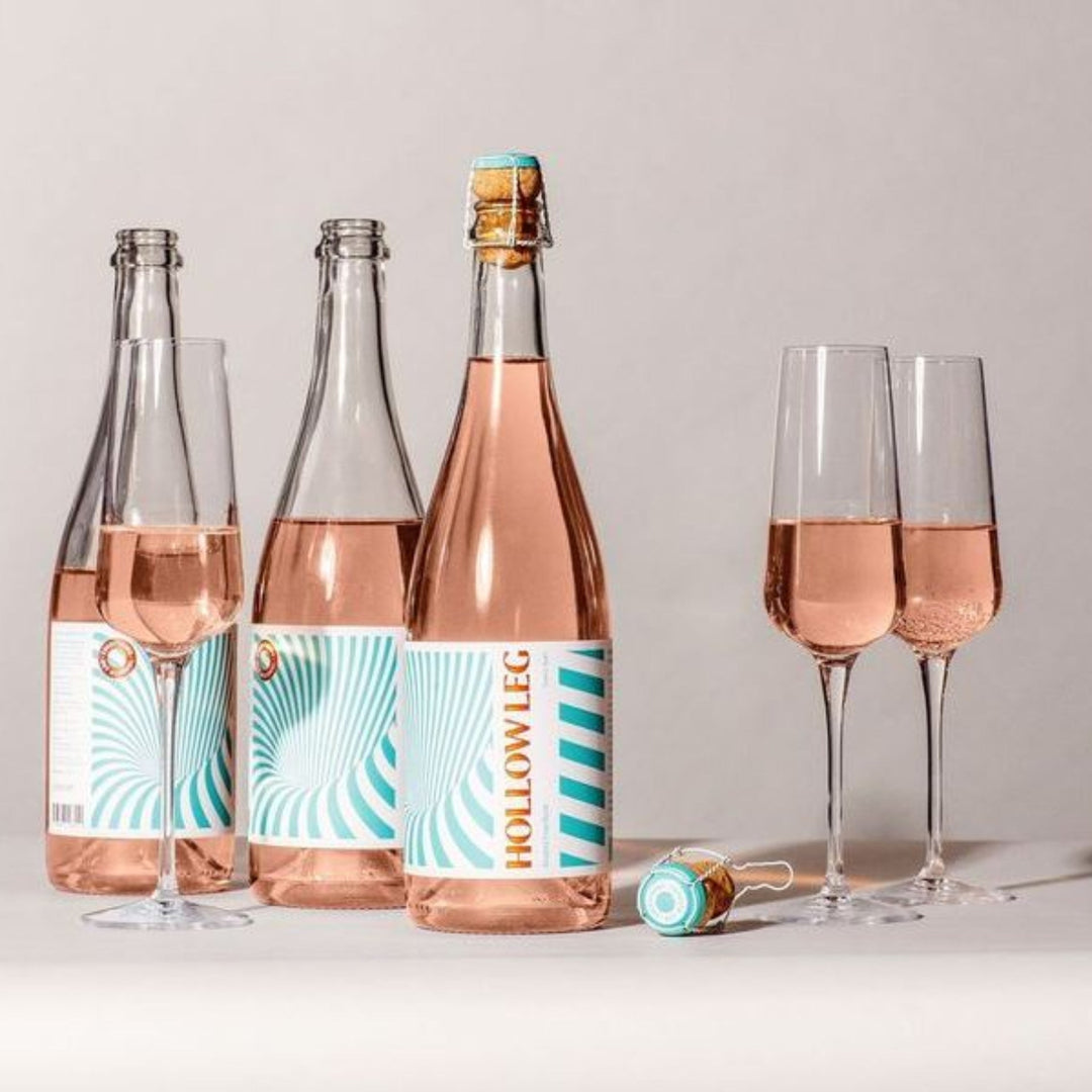 Hollow Leg - Sparkling Rosé - Non-Alcoholic Wine - Kascadia Wine Merchants 