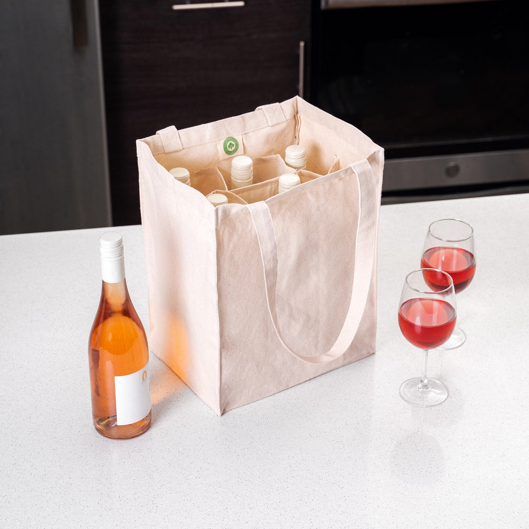 Canvas Wine Tote - Kascadia Wine Merchants 