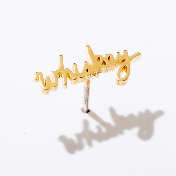 Whiskey Script Studs
