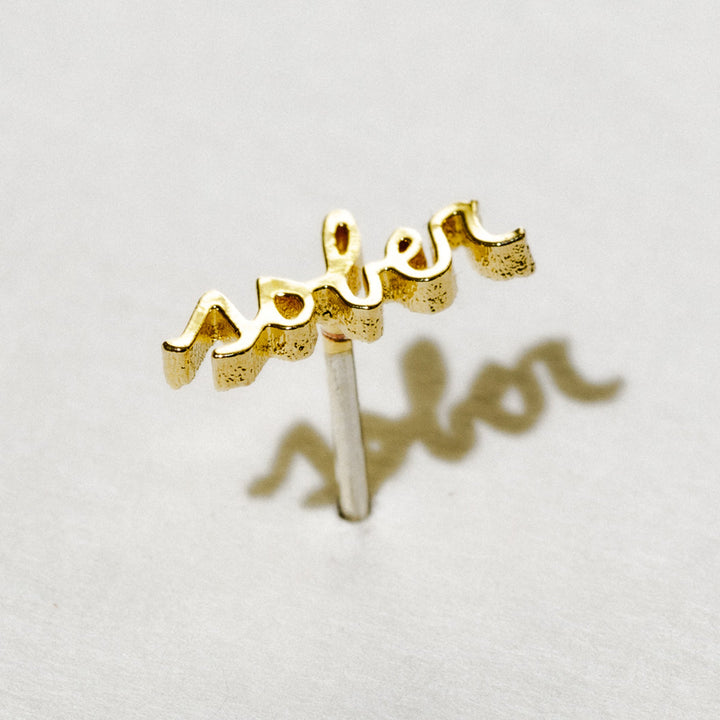 Sober Script Studs