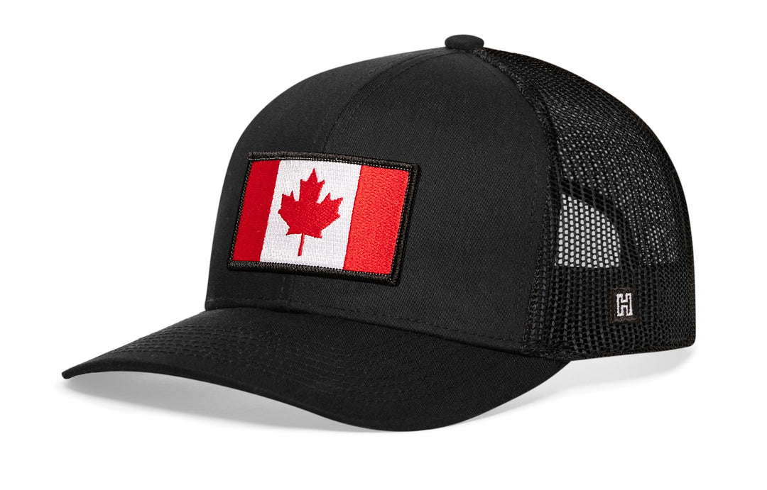 Canada Flag Trucker Hat  |  Canadian Snapback