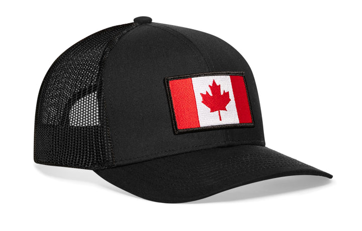 Canada Flag Trucker Hat  |  Canadian Snapback