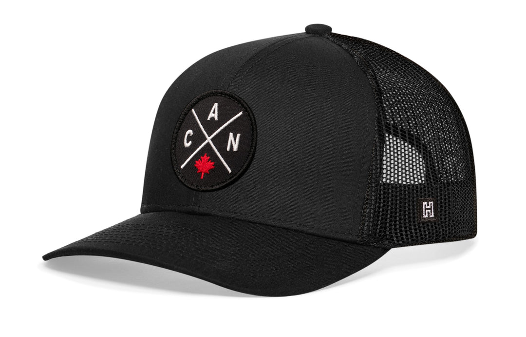 Canada Flag Trucker Hat  |  X Canadian Snapback