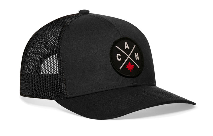 Canada Flag Trucker Hat  |  X Canadian Snapback