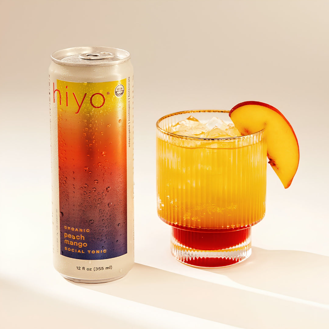 Hiyo Non-Alcoholic Social Tonic - Peach-Mango
