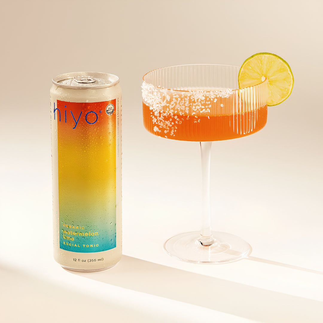 Hiyo Non-Alcoholic Social Tonic - Watermelon-Lime
