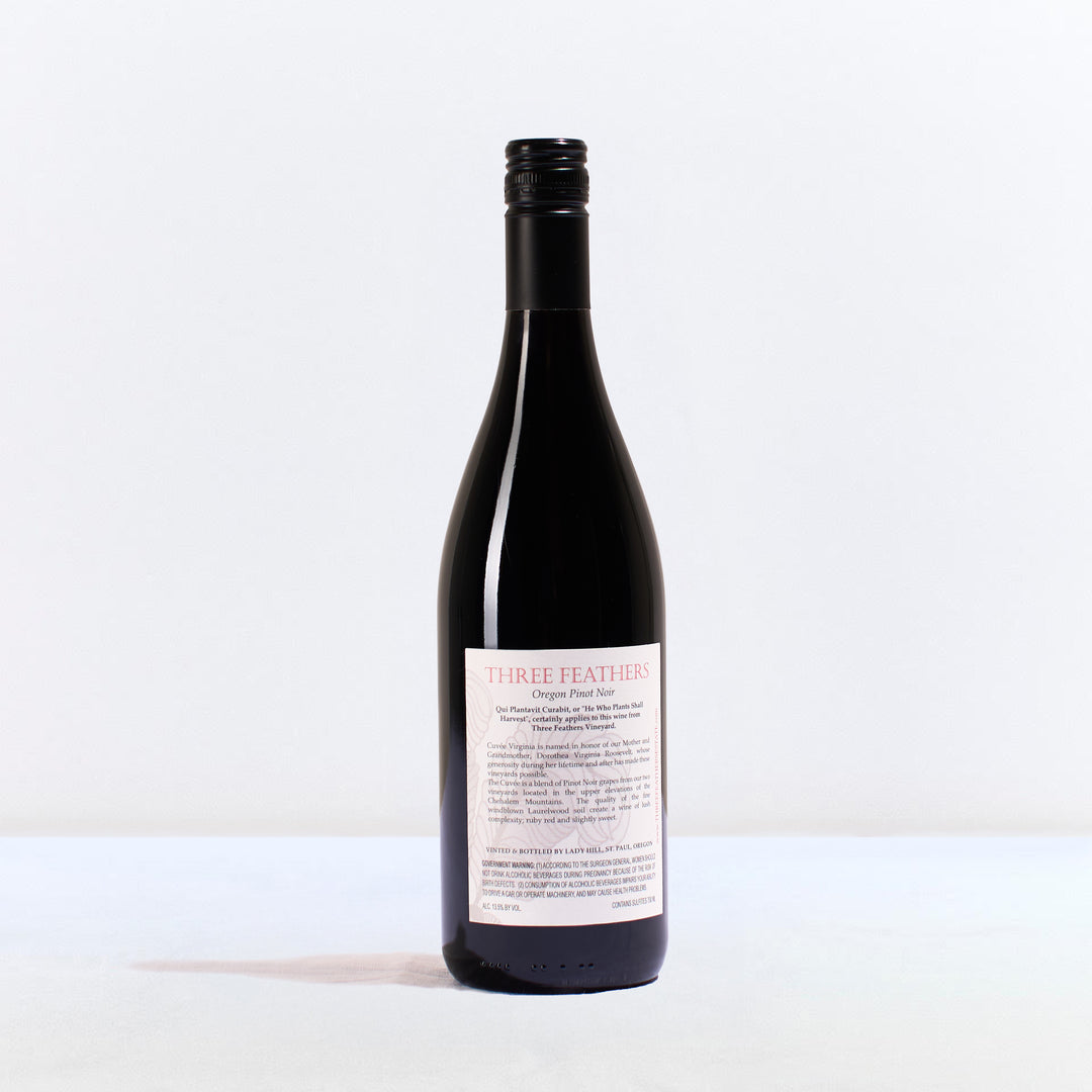 2018 Three Feathers Cuveé Virginia Pinot Noir