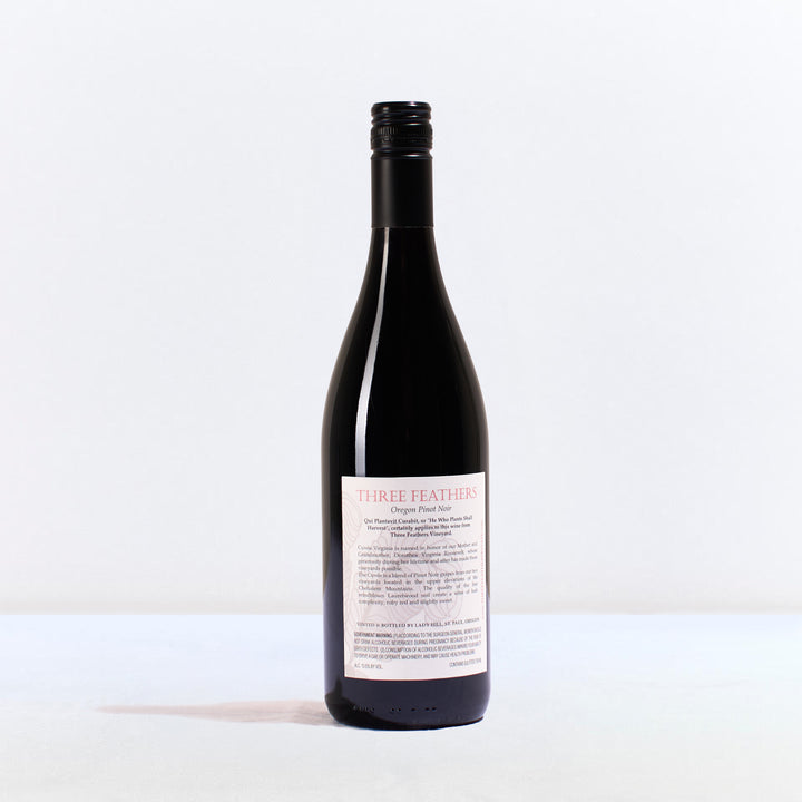 2018 Three Feathers Cuveé Virginia Pinot Noir