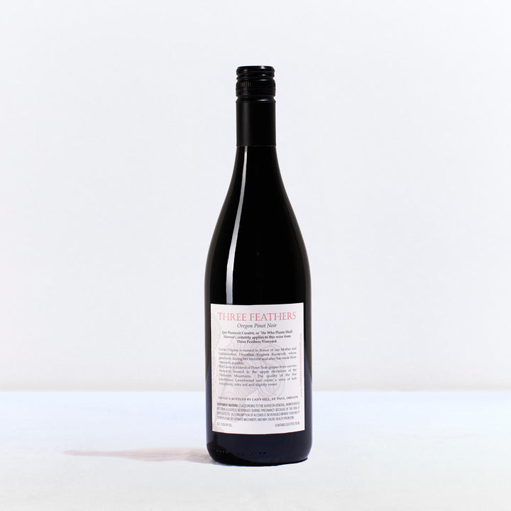 2018 Three Feathers Cuveé Virginia Pinot Noir