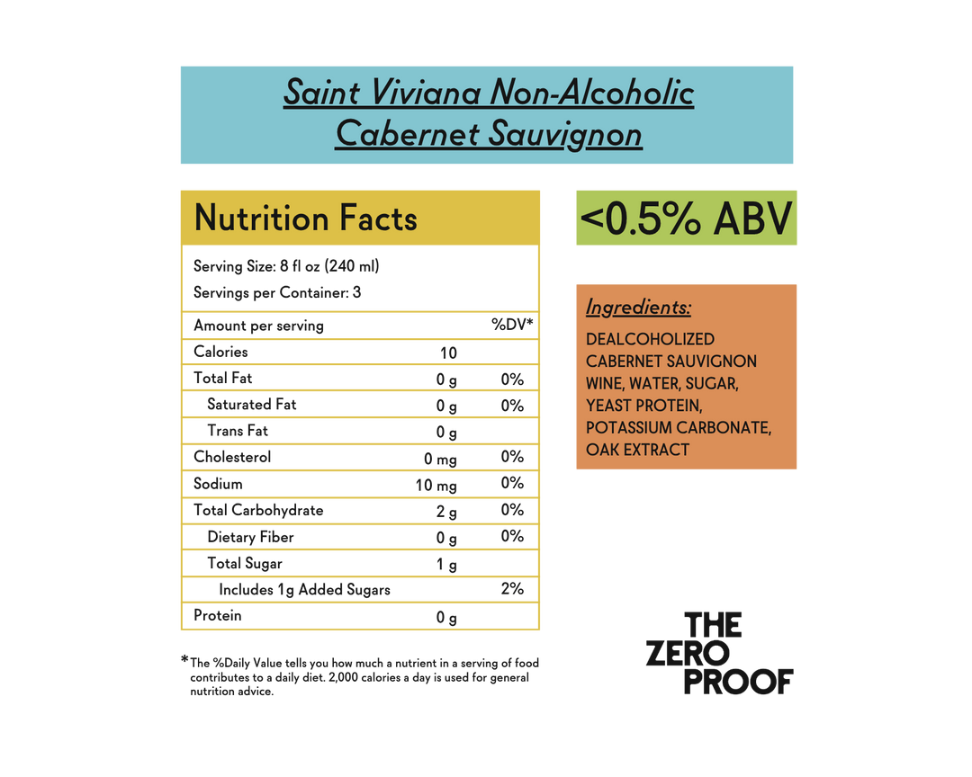 Saint Viviana Non-Alcoholic Cabernet Sauvignon