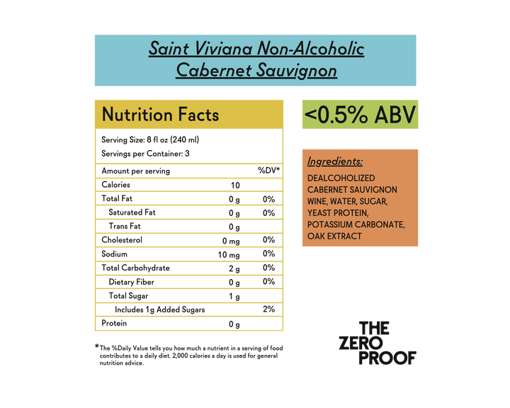 Saint Viviana Non-Alcoholic Cabernet Sauvignon