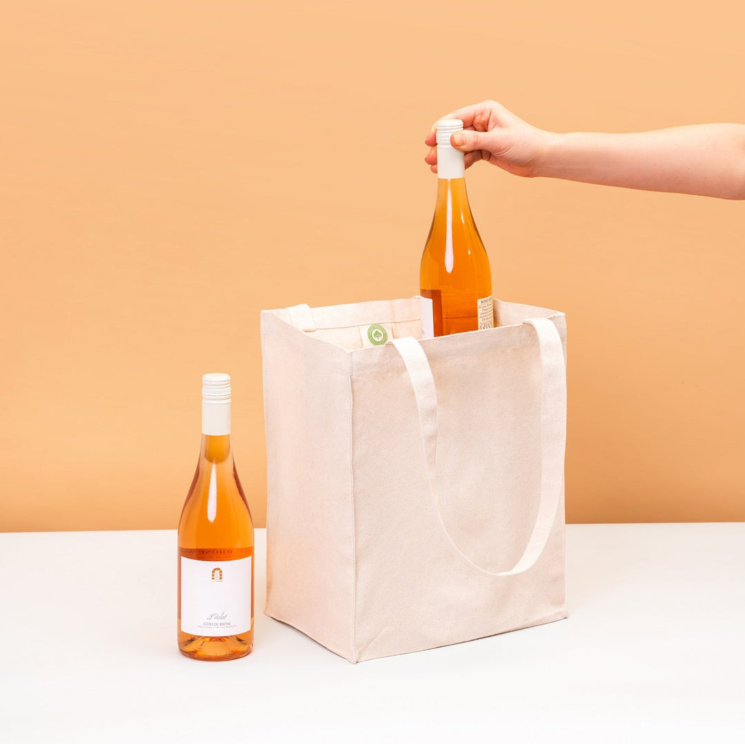 Canvas Wine Tote - Kascadia Wine Merchants 