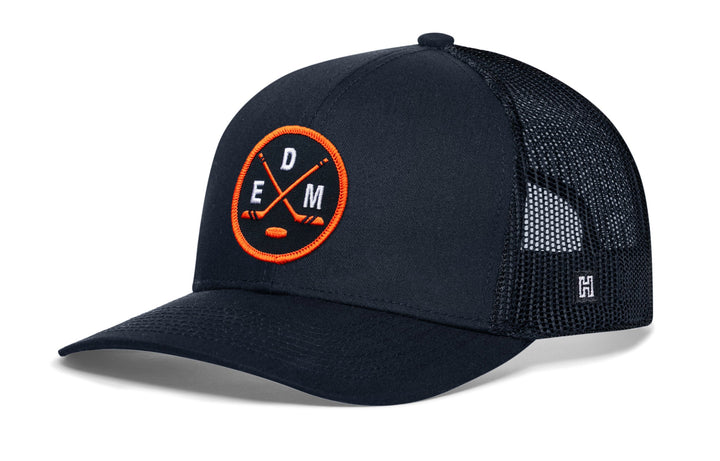 Edmonton Hockey Trucker Hat  |  EDM X Snapback