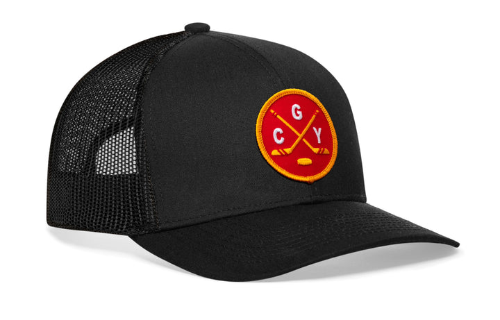 Calgary Hockey Trucker Hat  |  CGY X Snapback