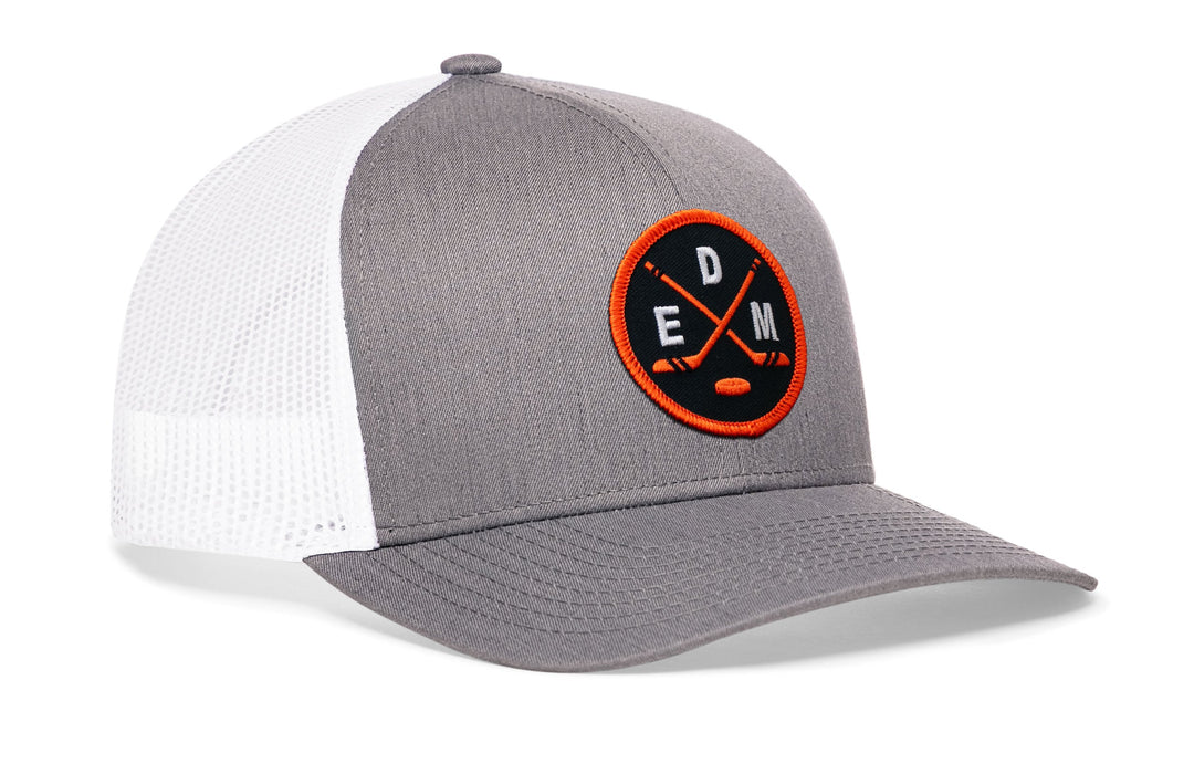 Edmonton Hockey Trucker Hat  |  EDM X Snapback