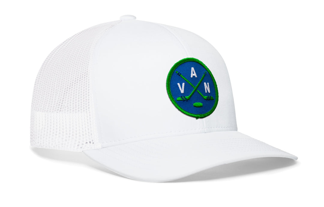 Vancouver Hockey Trucker Hat  |  VAN X Snapback