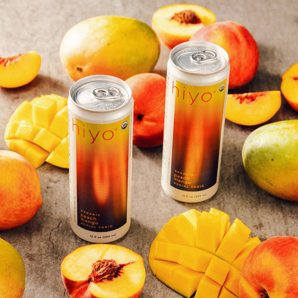 Hiyo Non-Alcoholic Social Tonic - Peach-Mango