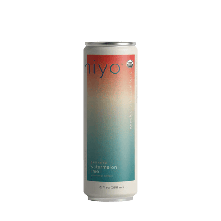 Hiyo Watermelon-Lime Non-Alcoholic Social Tonic (4-pack)