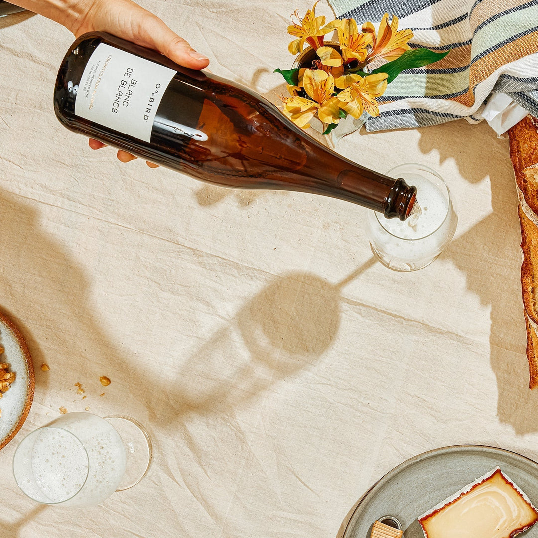 Oddbird Blanc de Blancs Non-Alcoholic Sparkling White Wine - Kascadia Wine Merchants 