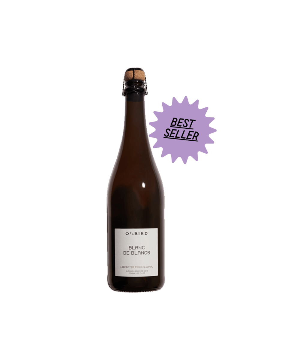 Oddbird Blanc de Blancs Non-Alcoholic Sparkling White Wine - Kascadia Wine Merchants 