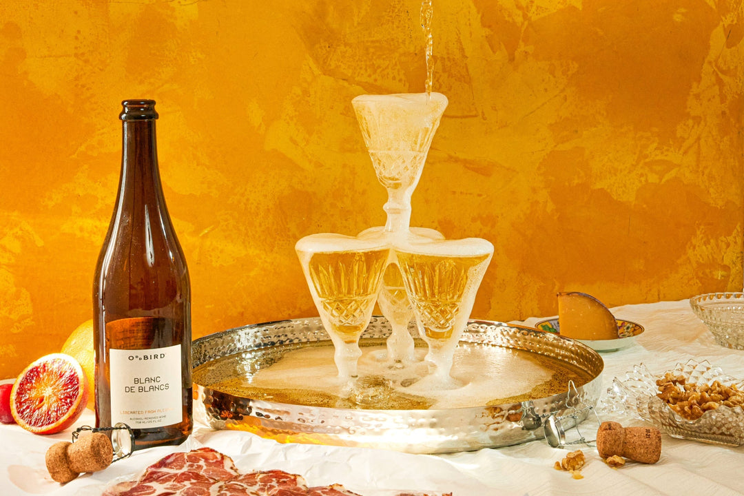 Oddbird Blanc de Blancs Non-Alcoholic Sparkling White Wine - Kascadia Wine Merchants 