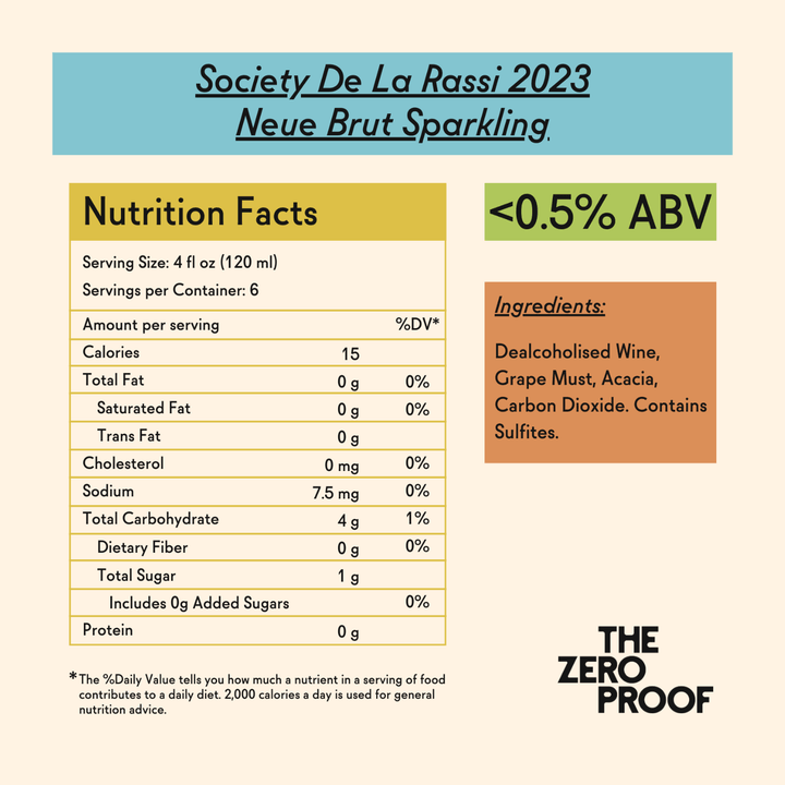 Society De La Rassi 2023 Neue Brut Sparkling (750ml)