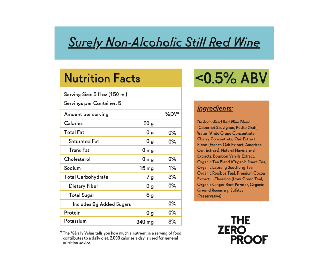Surely Non-Alcoholic Still Red Wine