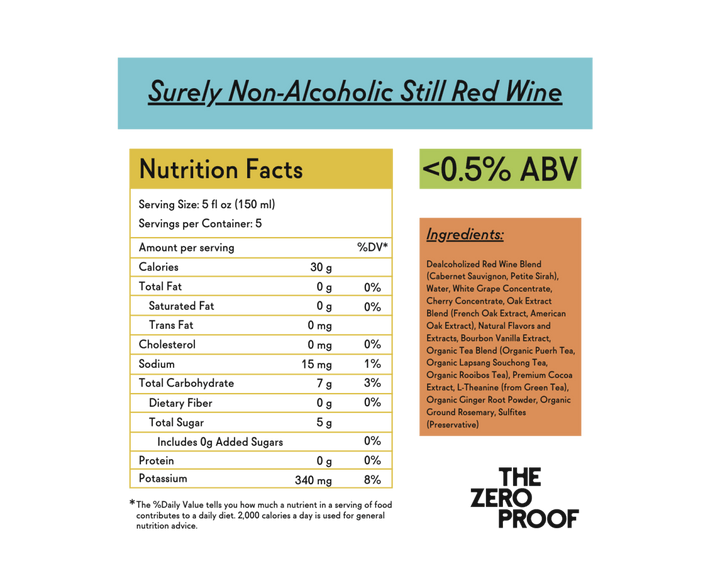 Surely Non-Alcoholic Still Red Wine