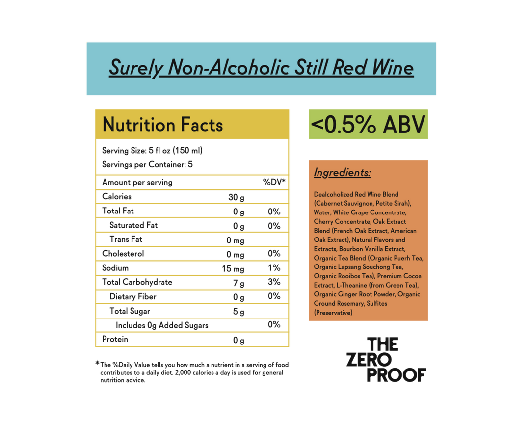 Surely Non-Alcoholic Still Red Wine