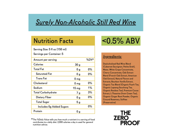 Surely Non-Alcoholic Still Red Wine