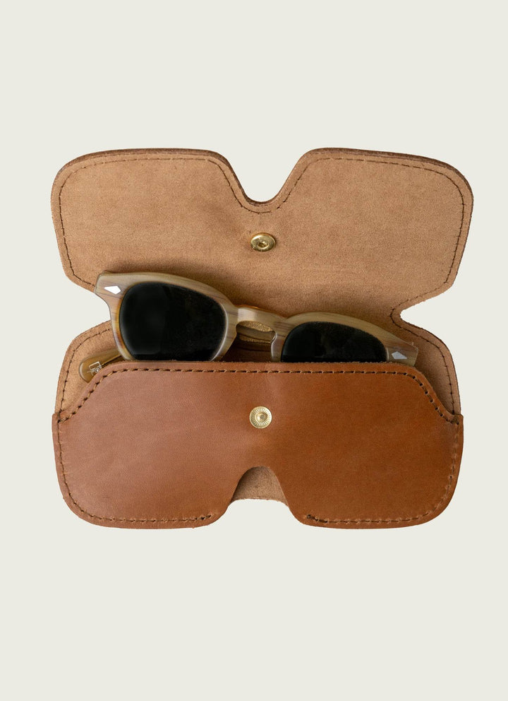 Leather Sunglasses Case - Kascadia Wine Merchants 